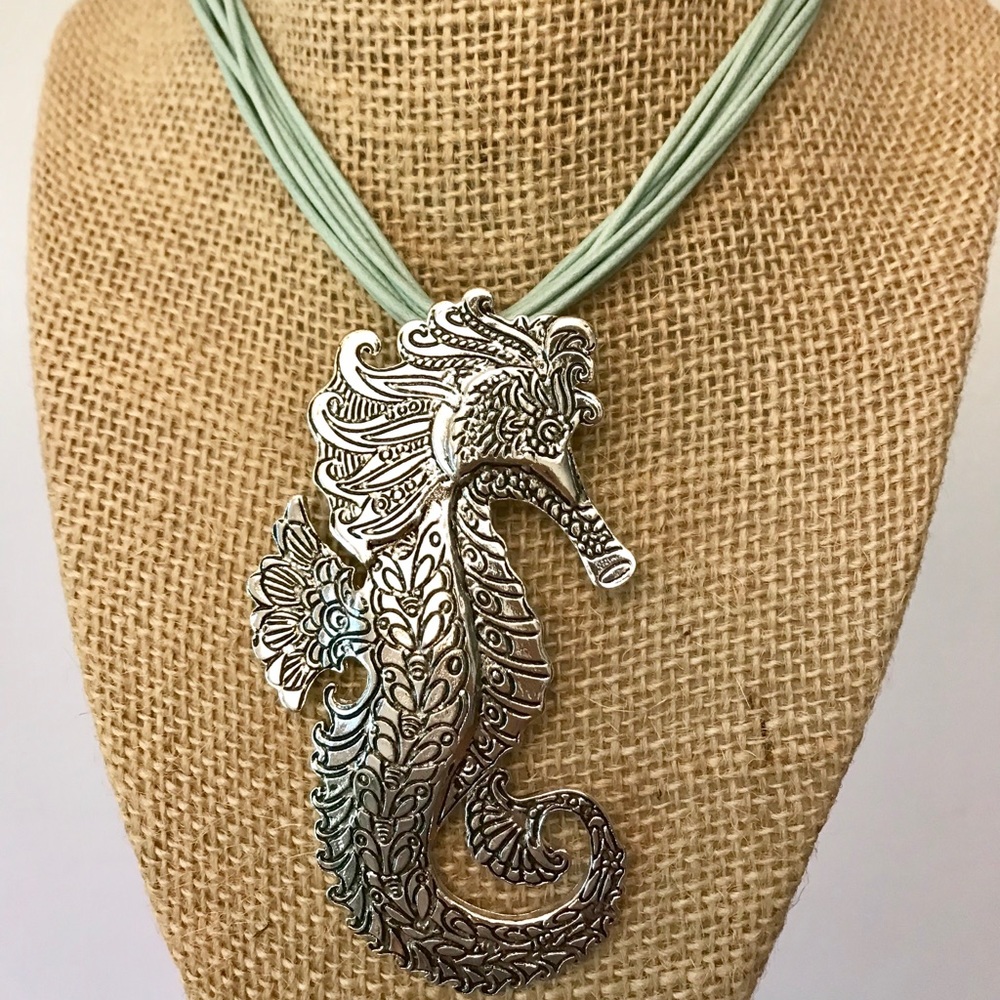 Seahorse Statement Necklace